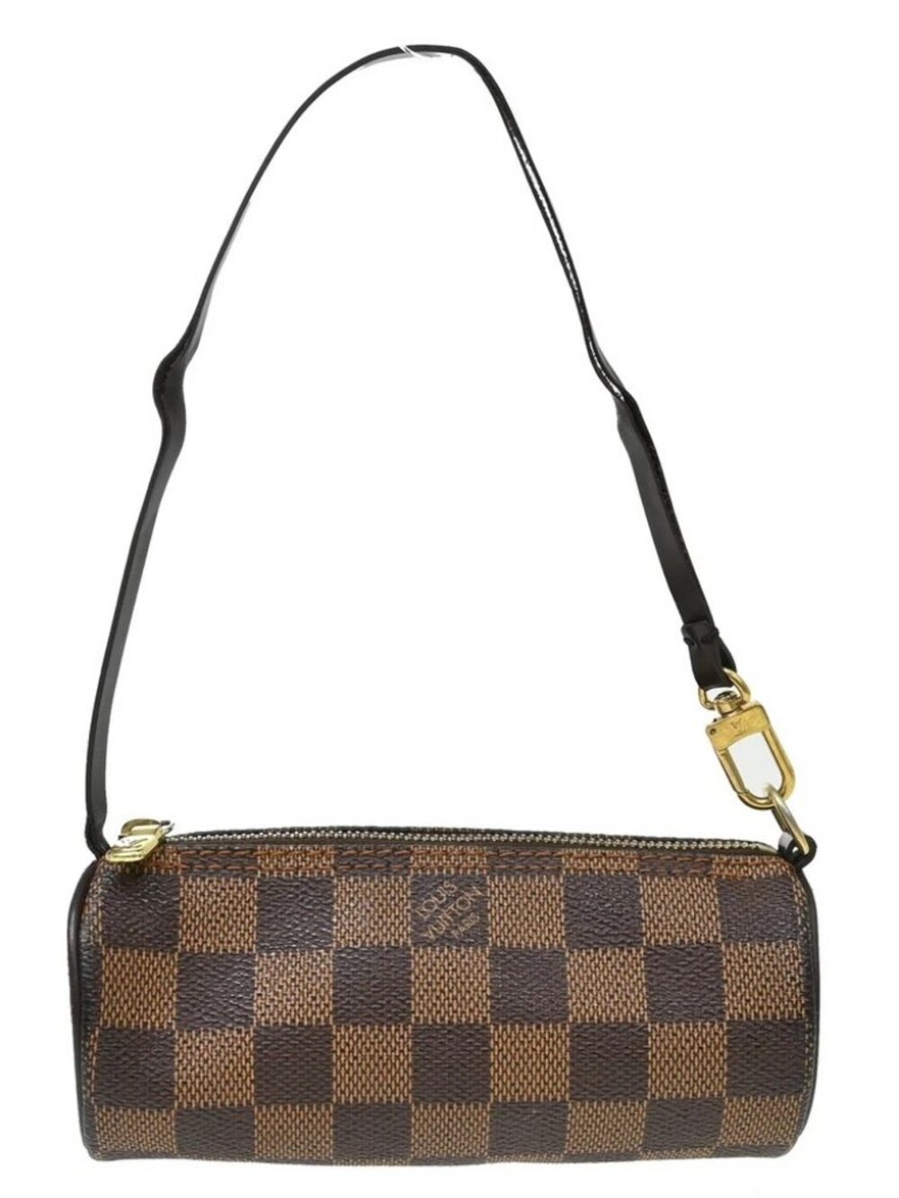 LOUIS VUITTON DAMIER PAPILLON ATTACHED POUCH BAG